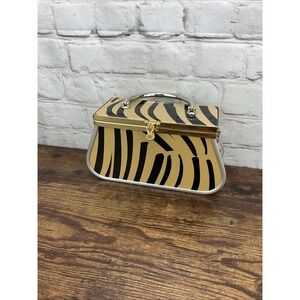 TZ‎ Case Zebra Mini Cosmetic Case With Mirror